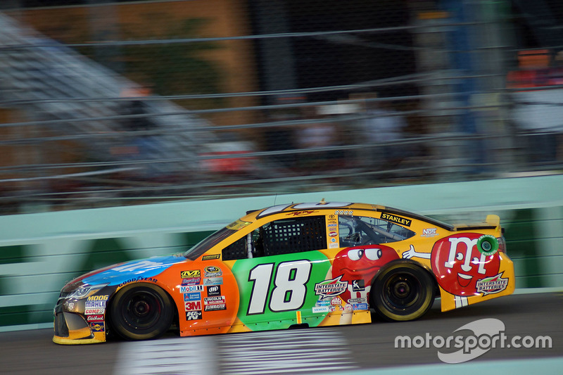 Kyle Busch (Gibbs-Toyota): Dritter mit P6 im Rennen