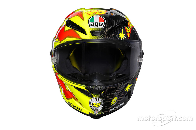 Casco de Valentino Rossi, Yamaha Factory Racing