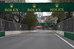 Une vue de la piste
