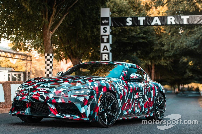 Toyota Supra в Гудвуді