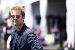 Nico Rosberg dans le paddock