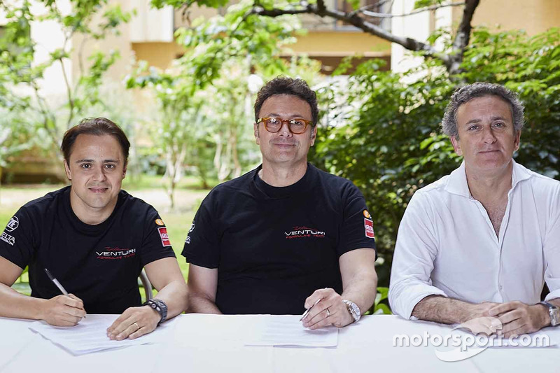 Felipe Massa firma con Venturi, Alejandro Agag