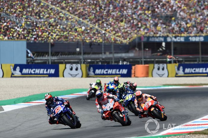 Maverick Viñales, Yamaha Factory Racing, Andrea Dovizioso, Ducati Team