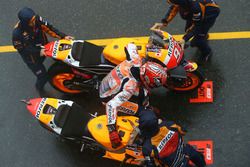Marc Marquez, Repsol Honda Team in the pitlane