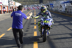 Polesitter Valentino Rossi, Yamaha Factory Racing