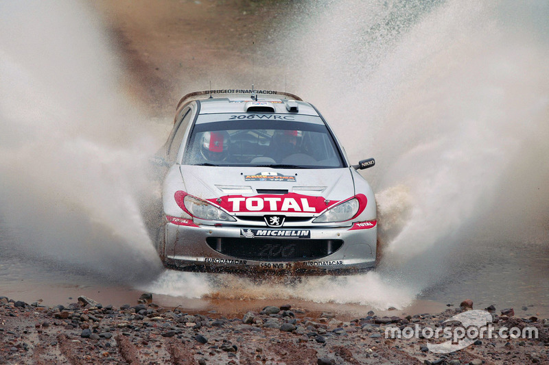 Ричард Бёрнс и Роберт Рид, Peugeot 206 WRC, Ралли Аргентина 2002 года