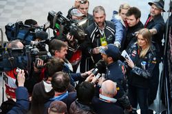 Daniel Ricciardo, Red Bull Racing con los medios