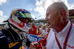 Пьер Гасли, PREMA Racing с доктором Хельмутом Марко