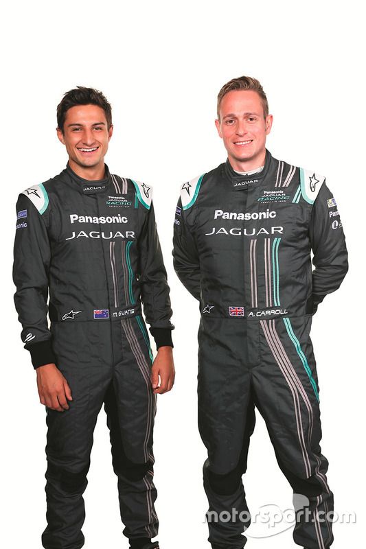 Mitch Evans, Jaguar Racing con Adam Carroll, Jaguar Racing