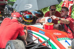 Lance Stroll, Prema Powerteam Dallara F312 - Mercedes-Benz, cooling system
