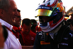 Pierre Gasly, PREMA Racing met Dr. Helmut Marko