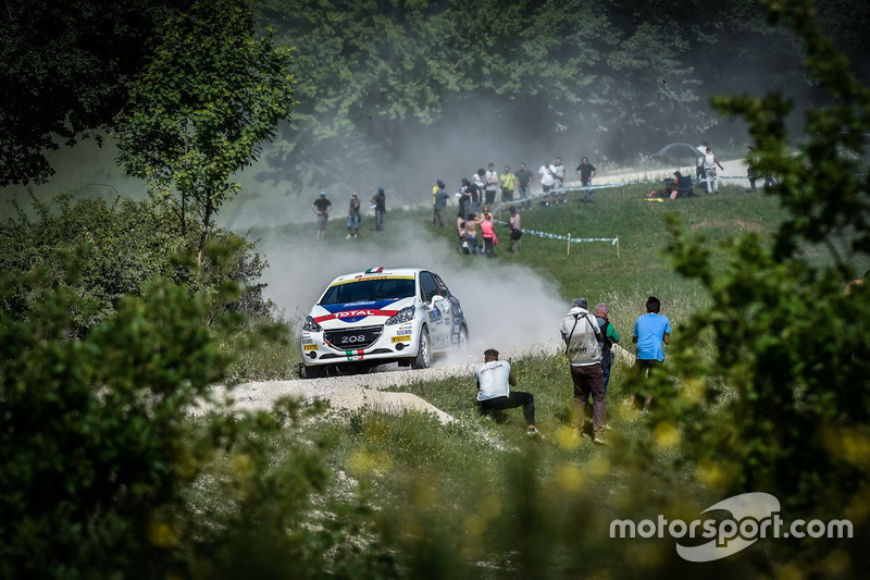 Giuseppe Testa e Daniele Mangiarotti Peugeot 208 R2, Peugeot Sport Italia