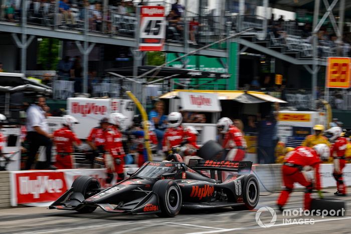 Jack Harvey, Rahal Letterman Lanigan Racing Honda, Pit Stop