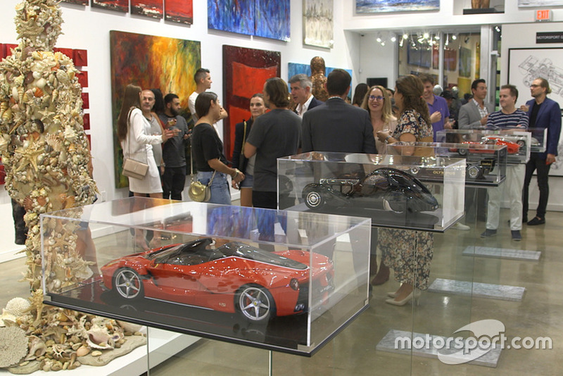 Motorsport Gallery Exhibition at William Braemer Gallery, Miami