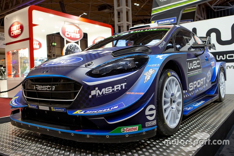 La Ford Fiesta WRC M-Sport di Elfyn Evans e Scott Martin