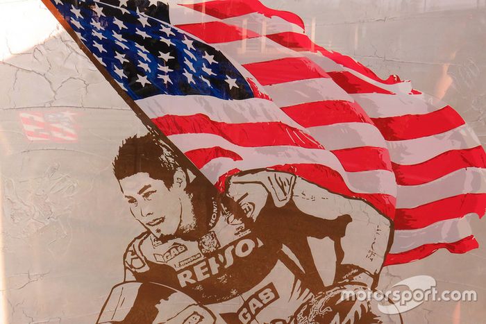 Jardín homenaje a Nicky Hayden en Misano