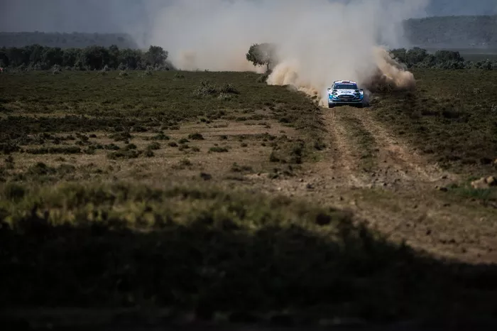 Gus Greensmith, Stuart Loudon, M-Sport Ford WRT Ford Fiesta WRC