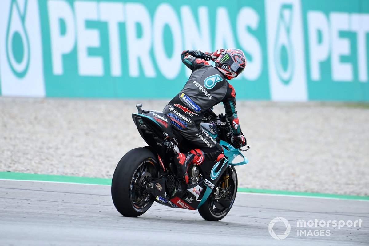 Race winner Fabio Quartararo, Petronas Yamaha SRT