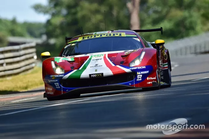 #71 AF Corse Ferrari 488 GTE EVO: Davide Rigon, Sam Bird, Miguel Molina