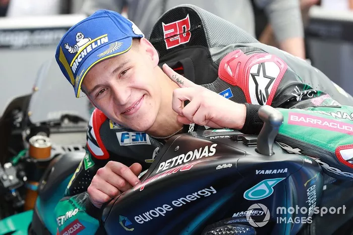 Ganador de la pole Fabio Quartararo, Petronas Yamaha SRT
