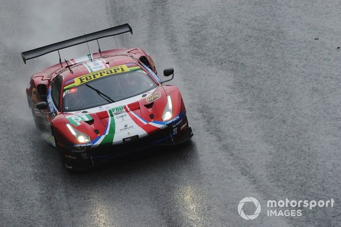 #51 AF Corse Ferrari 488 GTE EVO: Alessandro Pier Guidi, James Calado 