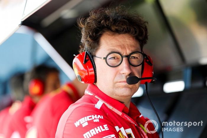 Mattia Binotto, director de Ferrari