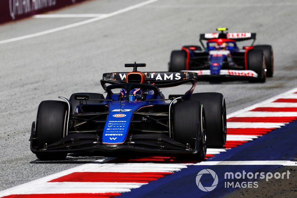 Alex Albon, Williams FW46, Yuki Tsunoda, RB F1 Team VCARB 01