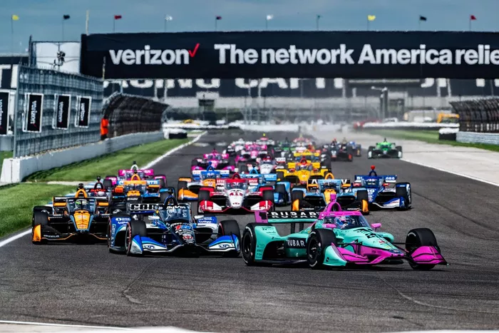 Salida de carrera, Devlin DeFrancesco, Andretti Steinbrenner Autosport Honda