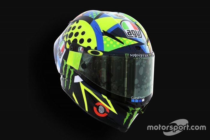 Casco de Valentino Rossi, Yamaha Factory Racing