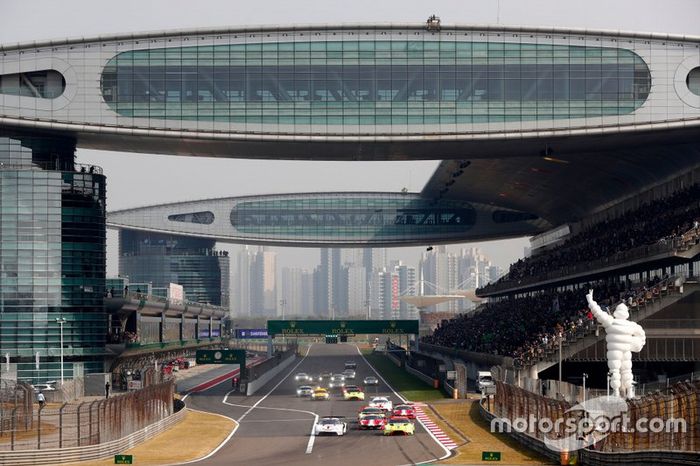 Salida de las 4h de Shanghai 2019, GTE Pro
