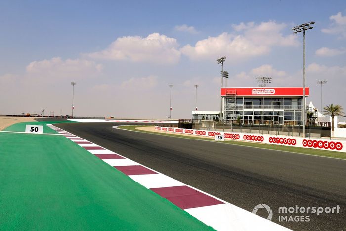 Vista general del circuito de Losail