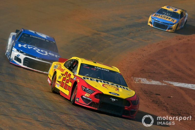 Joey Logano, Team Penske, Ford Mustang Shell Pennzoil