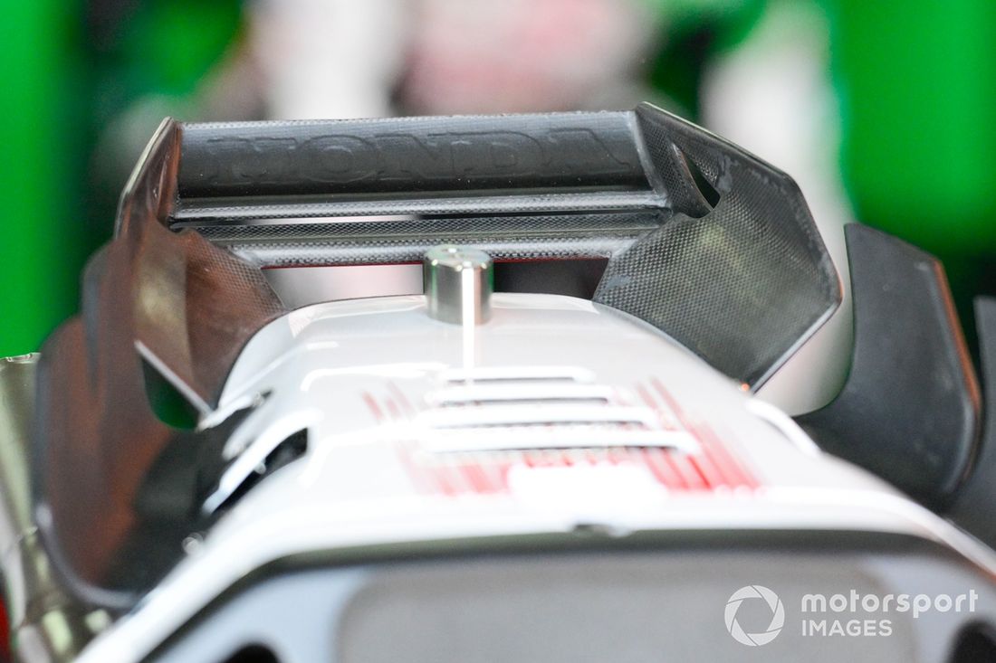 Detalhes da moto da equipa LCR Honda