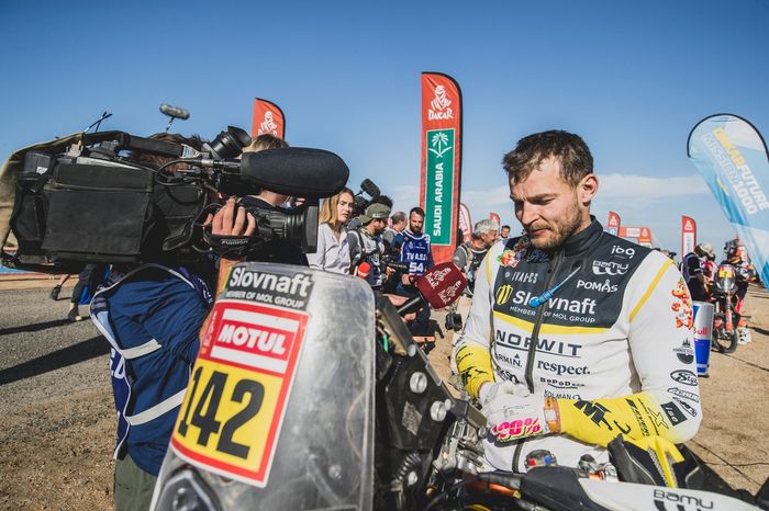 #142 Slovnaft Rally Team KTM: Stefan Svitko