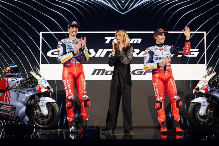 Álex Márquez, Gresini Racing, et Marc Márquez, Gresini Racing