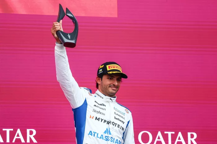 136 - Carlos Sainz, 3º en el GP de Azerbaiyán 2025 con Williams