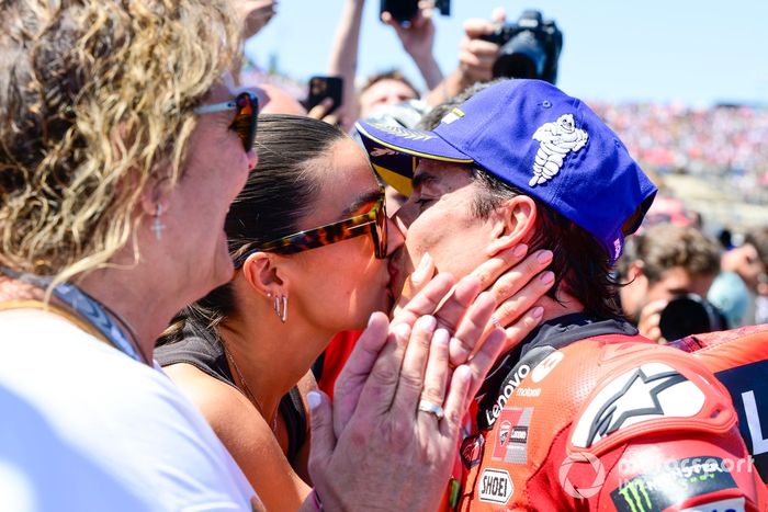Marc Marquez, Ducati Team and his girlfriend Gemma Pino