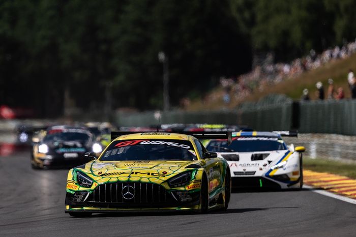 #48 Mercedes-AMG Team Winward Racing Mercedes-AMG GT3 EVO: Lucas Auer, Matteo Cairoli, Maro Engel