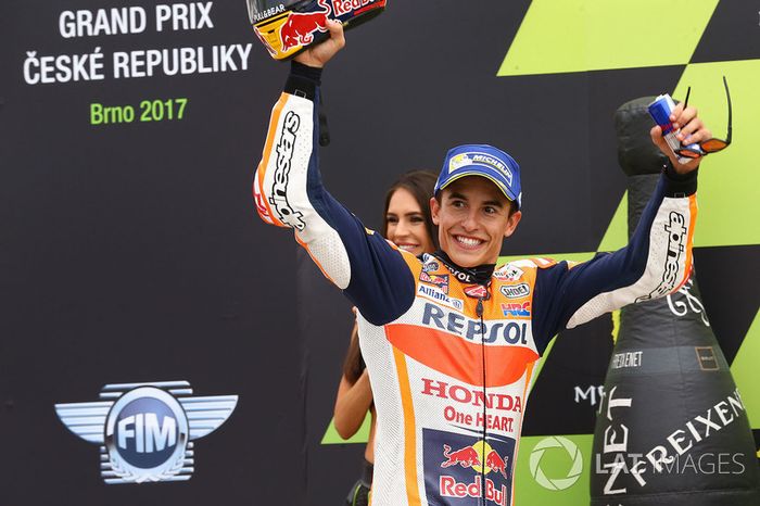 Podium: Ganador, Marc Márquez, Repsol Honda Team