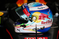 Le casque de Daniel Ricciardo, Red Bull Racing