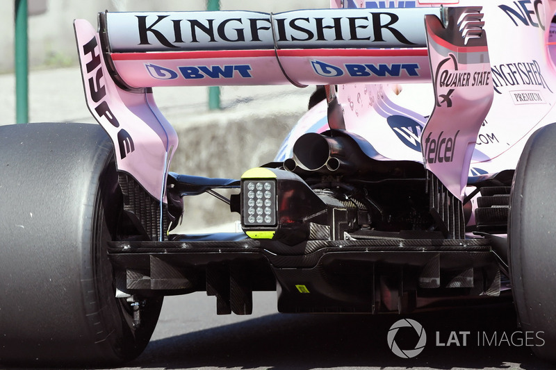 L'arrière de la Force India VJM10
