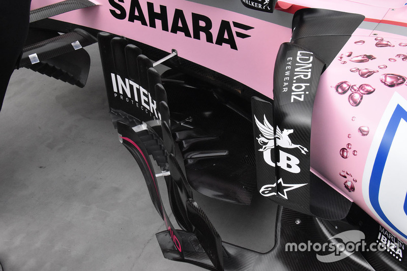 Force India VJM10 yan detay