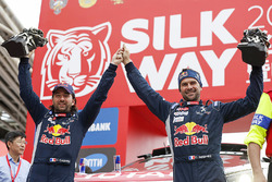 Winners Cyril Despres, David Castera, Peugeot Sport