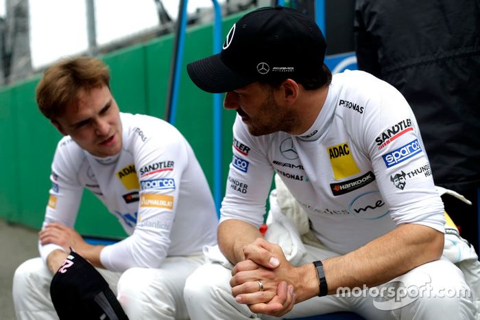 Lucas Auer, Mercedes-AMG Team HWA, Mercedes-AMG C63 DTM and Gary Paffett Mercedes-AMG Team HWA, Mercedes-AMG C63 DTM