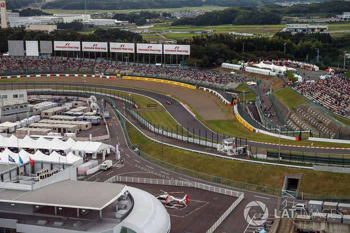 Fernando Alonso, McLaren MCL32 vista desde la rueda de la fortuna