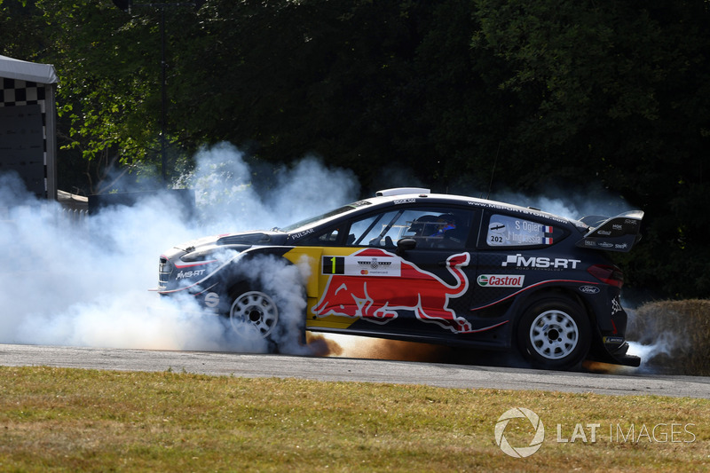 La Ford Fiesta WRC de Sébastien Ogier