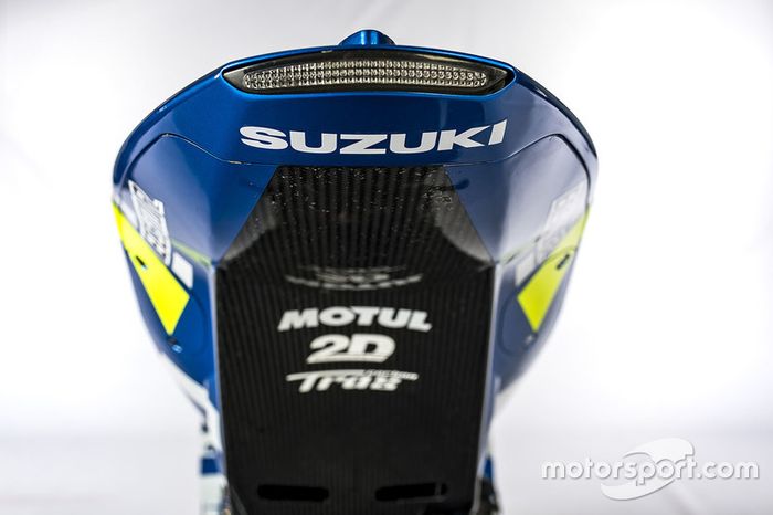 Detalle de la Suzuki GSX-RR 2018, Team Suzuki MotoGP