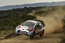 Ott Tanak, Martin Järveoja, Toyota Yaris WRC, Toyota Gazoo Racing