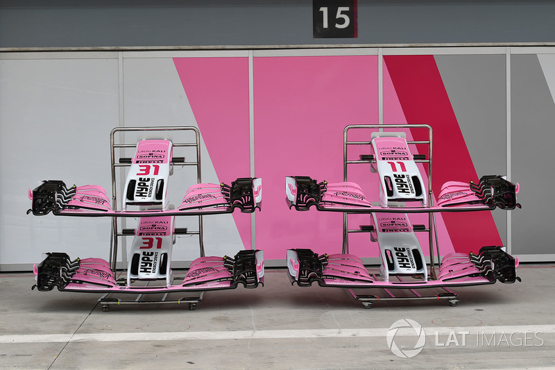 Ніс та переднє антикрило Force India VJM11