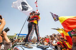 Winners Thierry Neuville, Nicolas Gilsoul, Hyundai Motorsport Hyundai i20 Coupe WRC